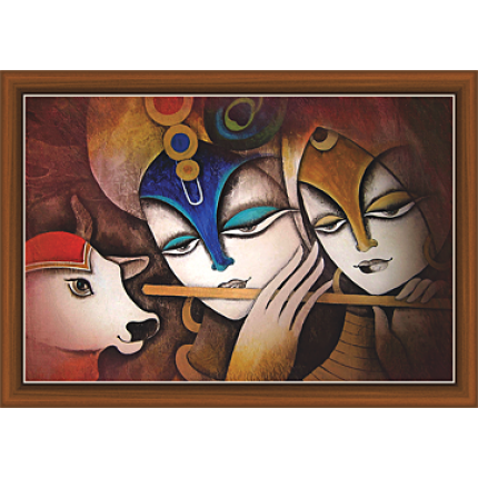 Radha Krishna Paintings (RK-9339)